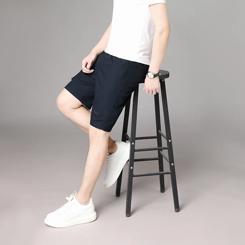 

2026New 100% Pure Cotton Casual Shorts Men's Summer Pants Thin Straight Cotton Five-point Pants Loose and Versatile Medium Pants