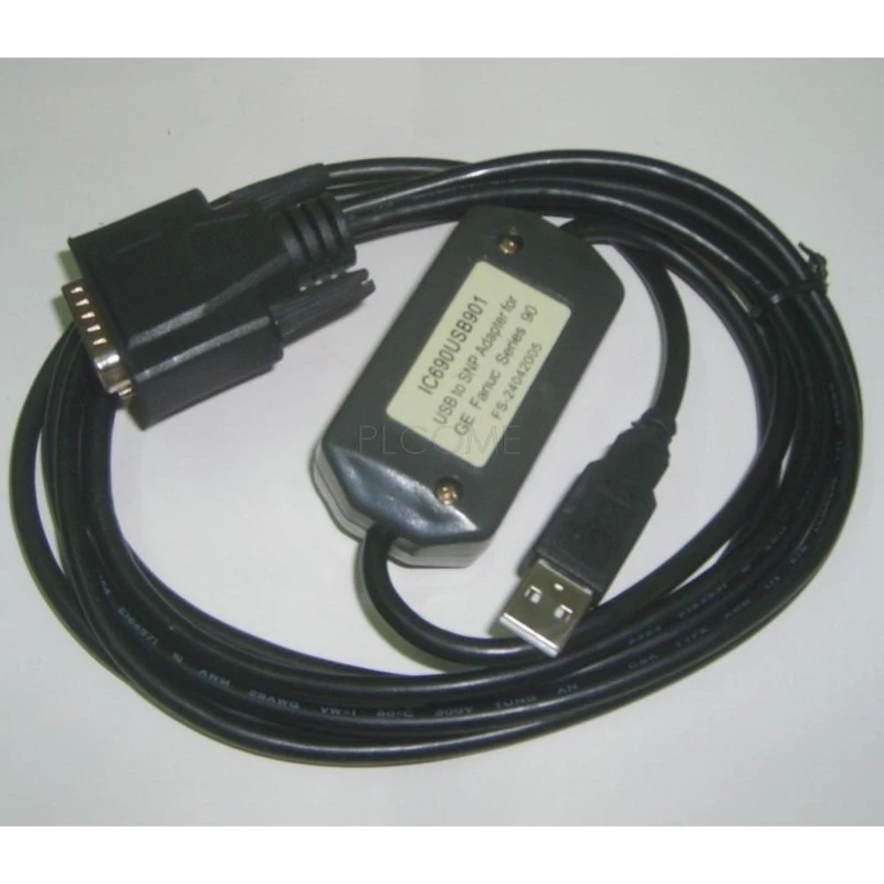 كابل البرمجة IC690USB901, لأجهزة GE Fanuc SNP 90 Series PLC ، IC690ACC901 USB