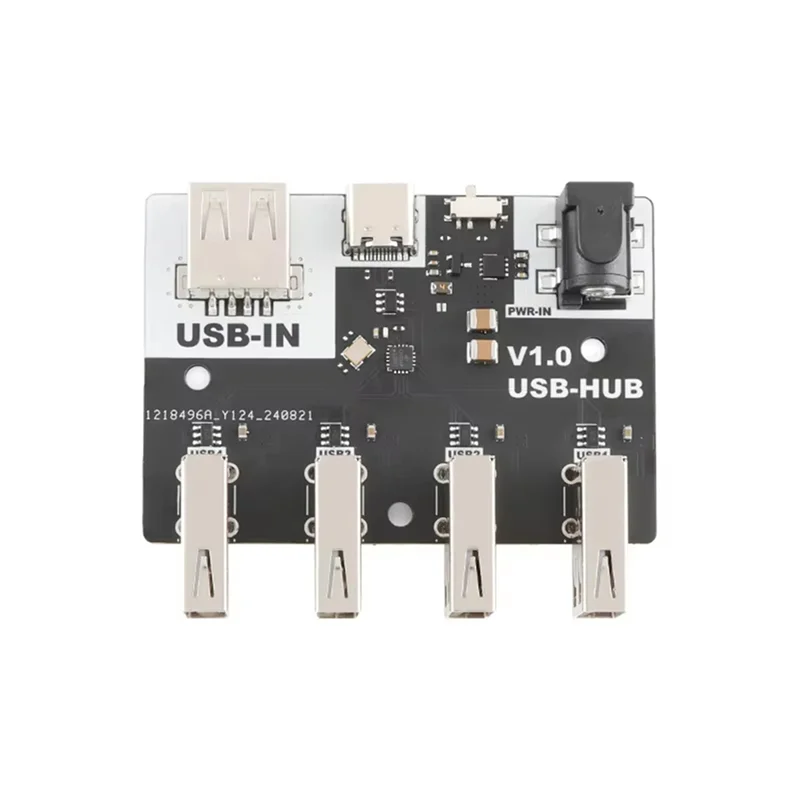 【B55AQ】2X USB Conector XL-USB USBHUB USB2.0 HUB Hub Controller a 4 porte Modulo di espansione USB 2.0 40 MB/S Chip CH334