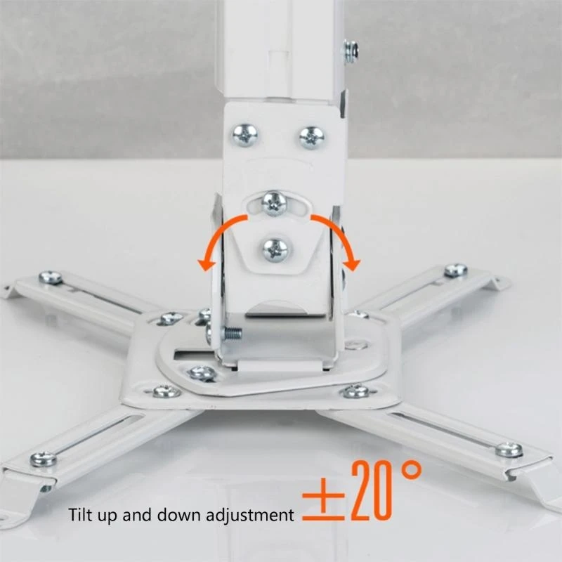 Universal LCD DLP Mini Projector Seiling Wall Mount Bracket Aluminium