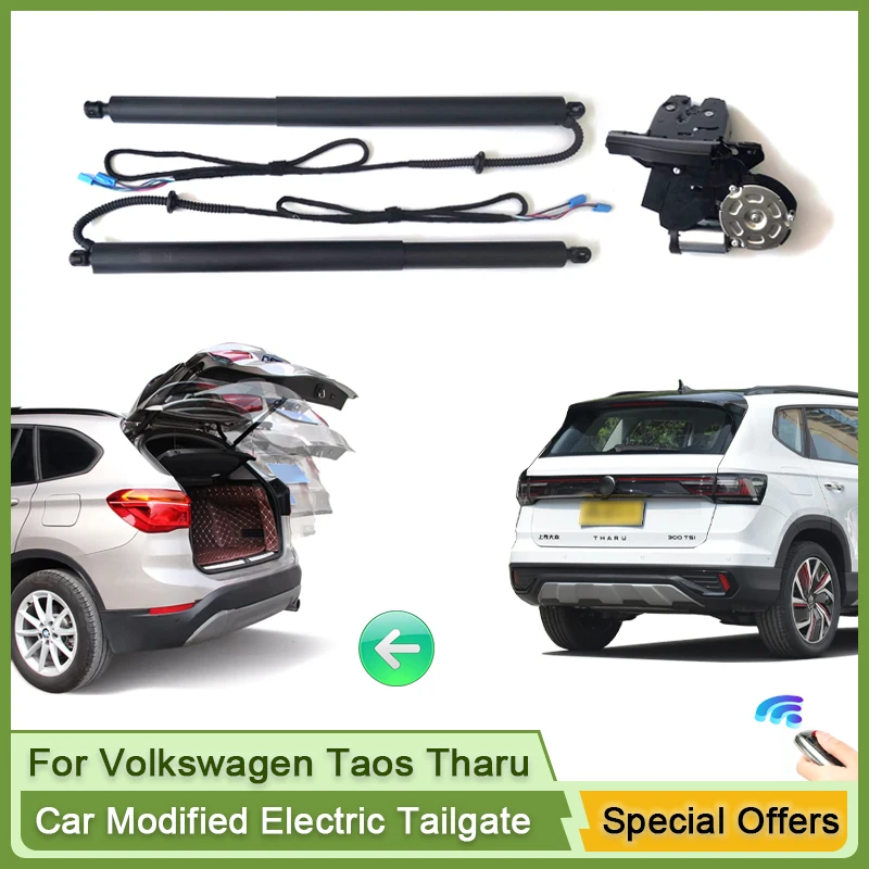 For Volkswagen Taos Tharu 2018~2024 Car Electric Tailgate Tail Gate Strut Vehicle Power Rear Door Lifting System Kit for Trunk