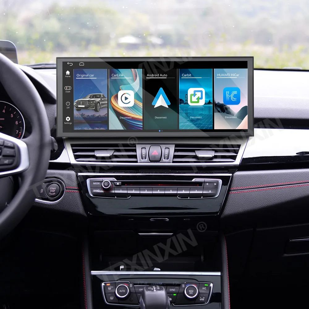12.3 '' Car Radio CarPlay Linux Multimedia Player For 2 Series Active Tourer 2014-2018 NBT/EVO GPS Navi AutoLink QLED Screen