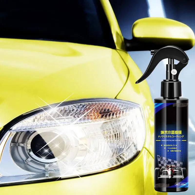 Coating Film Polish Liquid High Performance Car Wax Replacement Sealer Agent Ceramic Crystal Car Coating Spray Dirt Removal