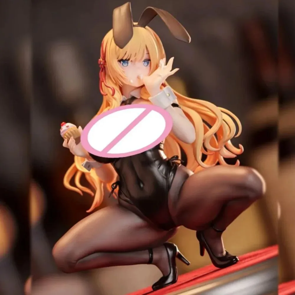 18CM Native Maxcute Alvina Uniform GuLuco Bunny Girl Anime Figure PVC Action Figure Toy Game statue Collectible Model Doll Gifts