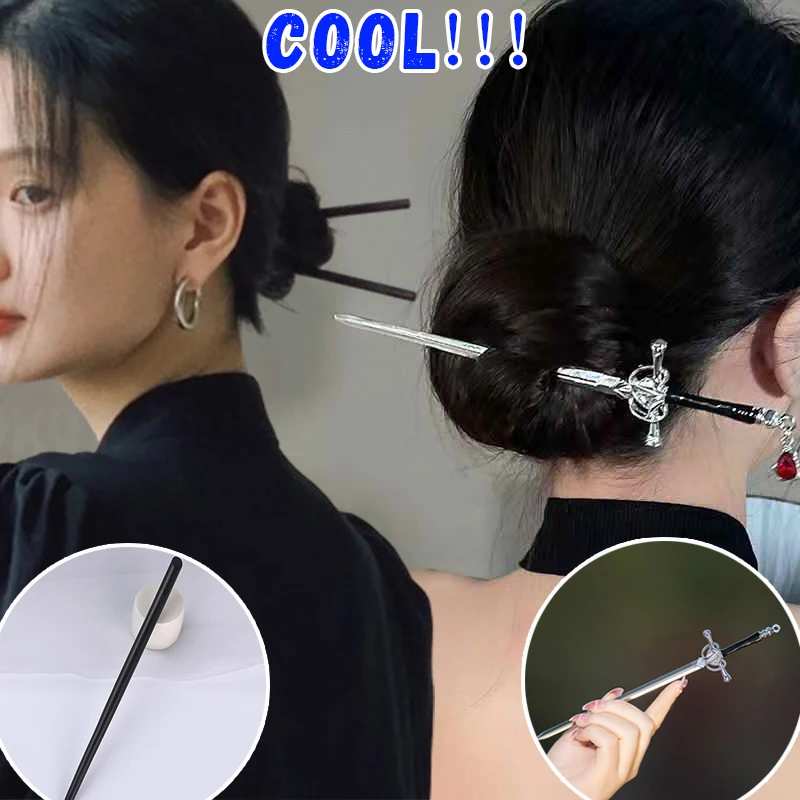 New Chinese Style Hair Sticks Vintage Chopstick Hairpins Women Hair Clip Pin Headwear Wedding Headdress Jewelry Accessories DIY