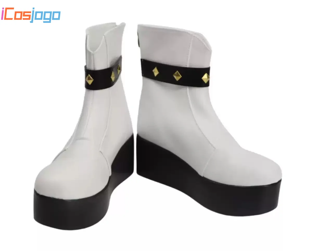 aikatsu-chaussures-de-cosplay-serie-kiriya-aoi-bottes-de-carnaval-d'halloween-chaussures-en-cuir-pu-accessoire-de-costume-de-cosplay