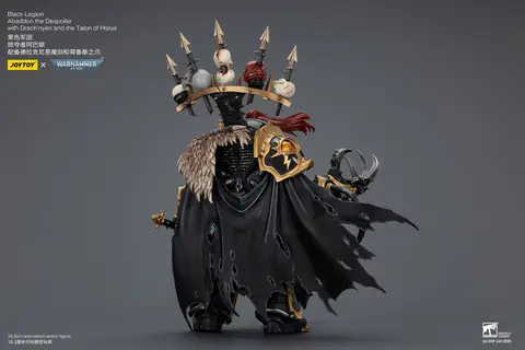 【In Stock】1/18 Action Figure   40K Black Legion Abaddon The Despoiler with Drach'nyen and The Talon of Horus