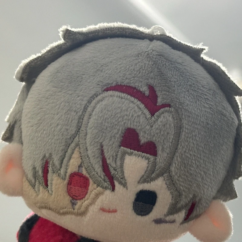 10cm Anime juego Wuthering Waves cicatriz Kawaii Cosplay muñeca de algodón estrella de mar cuerpo Mini peluches suaves llavero figuras de juguete regalo para seguidores