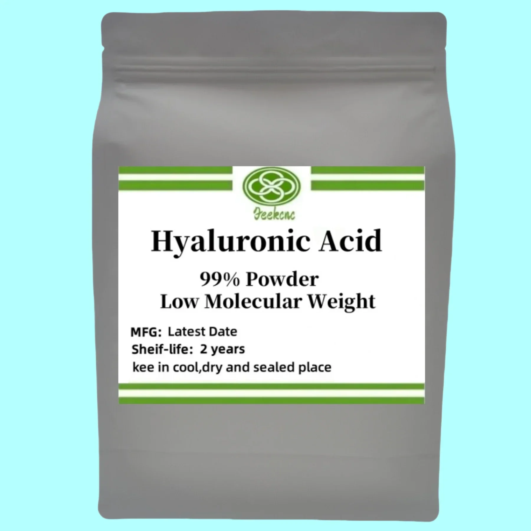 99% High-Molecular-Weight Low-Molecular-Weight Hyaluronic Acid Powder,Moisturizing/Antiaging/Anti Wrinkle