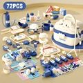 72PCS blue