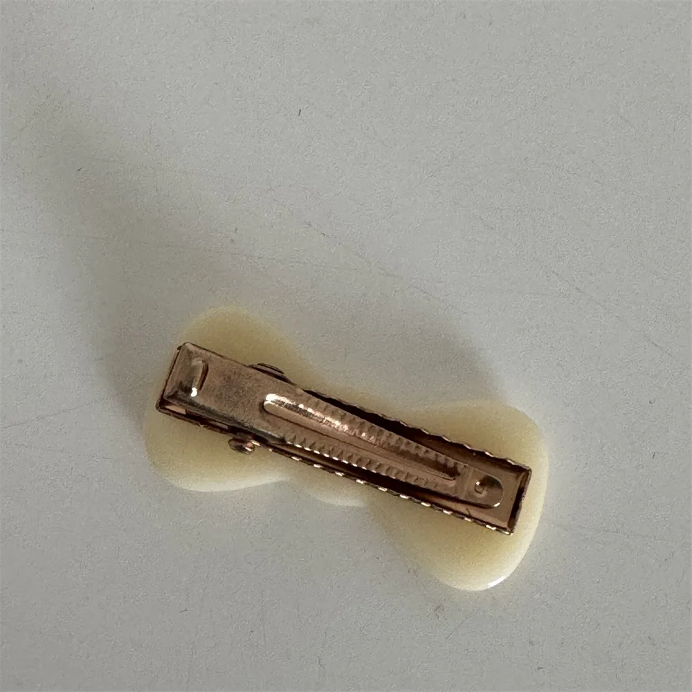 مشابك شعر صغيرة أحادية اللون للنساء والفتيات ، قوس ، مشابك من الأسيتات ، إكسسوارات شعر عصرية ، أغطية رأس جميلة ، حلي قبضة شعر ، جديدة