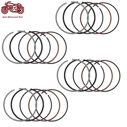 4set STD 57.5mm Motorcycle Engine Piston Ring Kit For Kawasaki ZZR400 ZZR 400 1990-2003 ZRX400 ZRX 400 93-08 ZRX400ll 1995-2007