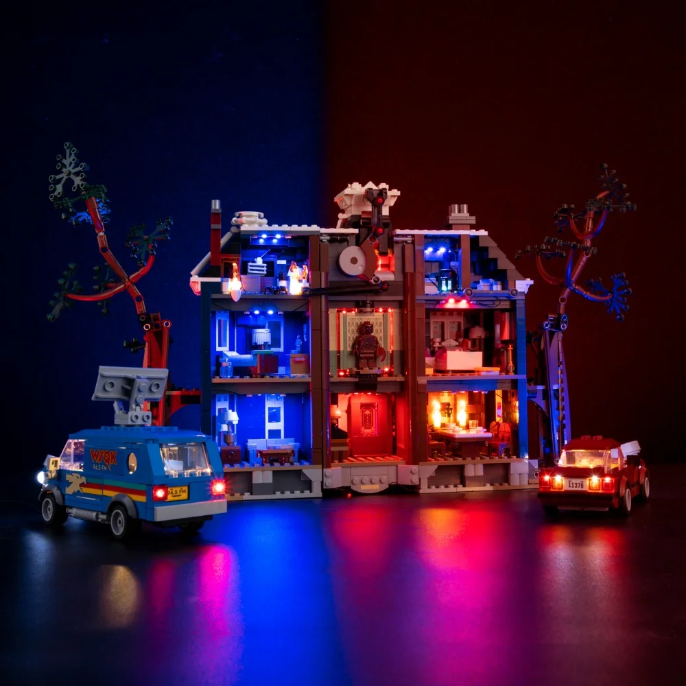 Zestaw oświetlenia do LEGO Stranger Things The Creel House Movie 11370 wersja RC, bez klocków konstrukcyjnych (tylko zestaw oświetlenia LED)
