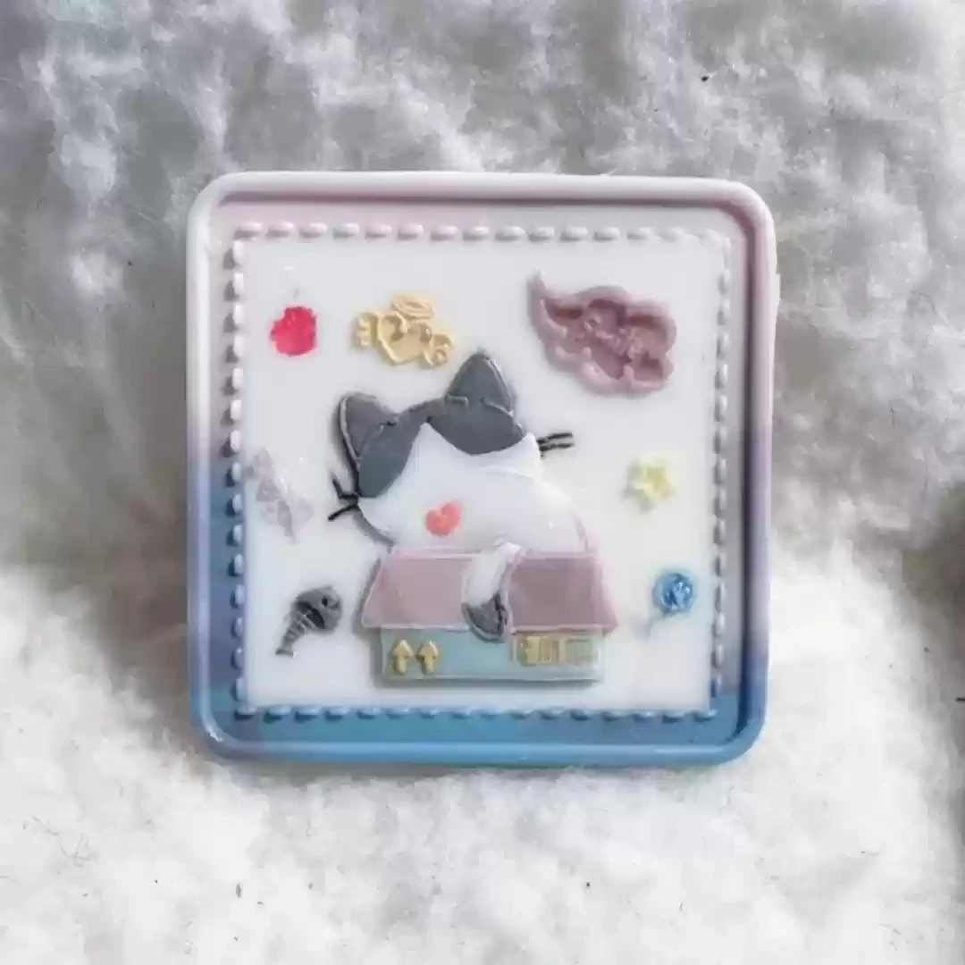 새로운 내화 씰 헤드, 불규칙한 모양의 릴리프, 다층 정원 꿈, 봉투 씰, 황동 헤드, 스탬프 장난감