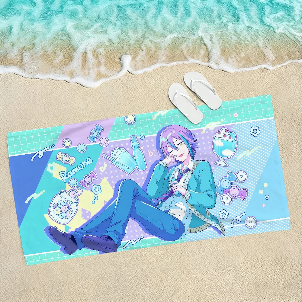 Singer Kamishiro R-Rui Towel Soft Lightweight Anti-Sand Large Beach Towel Quick…