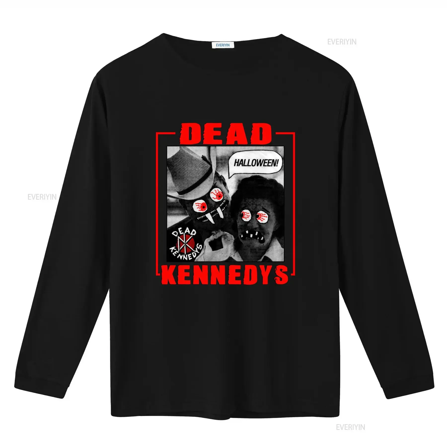 DEAD KENNEDYS HALLOWEEN T Shirt Cotton White Men Sizes S 5XL Spooky Design BE1839 vintage Washed Stylish Unisex Comfortable
