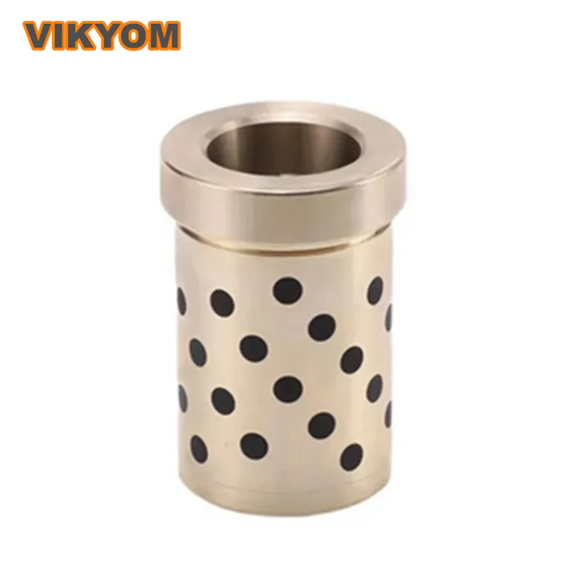 2 Pcs JGBF 30-29 30-34 30-39 30-79 35-39 35-79 35-99 Plastic Mold Guide Bushings Graphite Copper Bushings Oil-Free Bushings