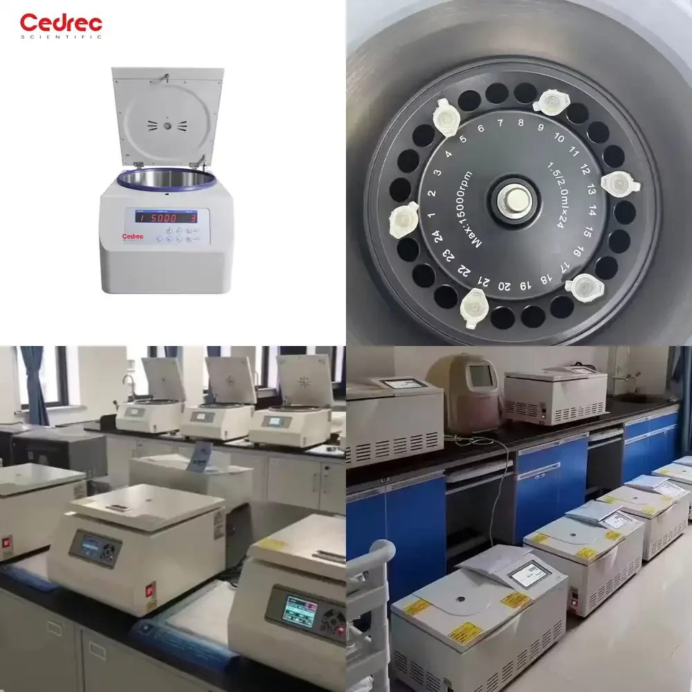 

Centrifuge Low Speed Tabletop Cedrec CD-5K 800ml Lab Centrifuge for Serum Plasma Urine Analysis