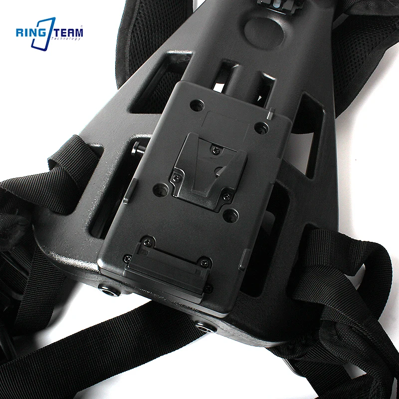 حقيبة ظهر للبث المباشر لنقل الصور مخرج سحابة T80/T20 جهاز تشفير البث المباشر المحمول على شكل حرف V سترة ظهر للبطارية