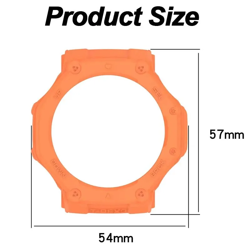 Чехол для часов Huami Amazfit T-Rex 3, мягкий силиконовый чехол, защитный чехол от царапин, супер легкое украшение для часов