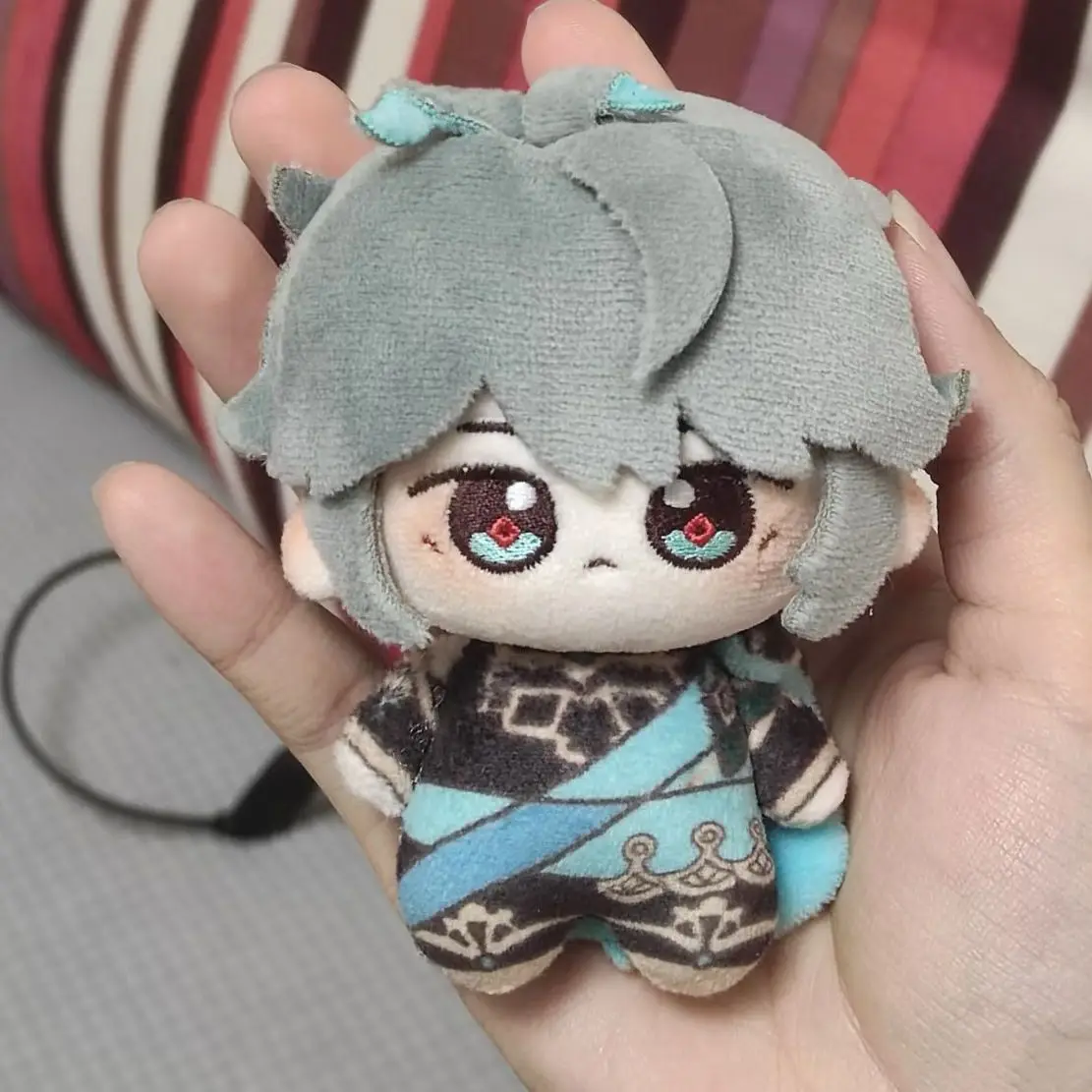 10cm Anime Genshin Impact Alhaitham Plushie Stuffed Doll Alhaitham Cosplay Plush Doll Toys Pendants Keychain Holiday Xmas Gifts - view 5