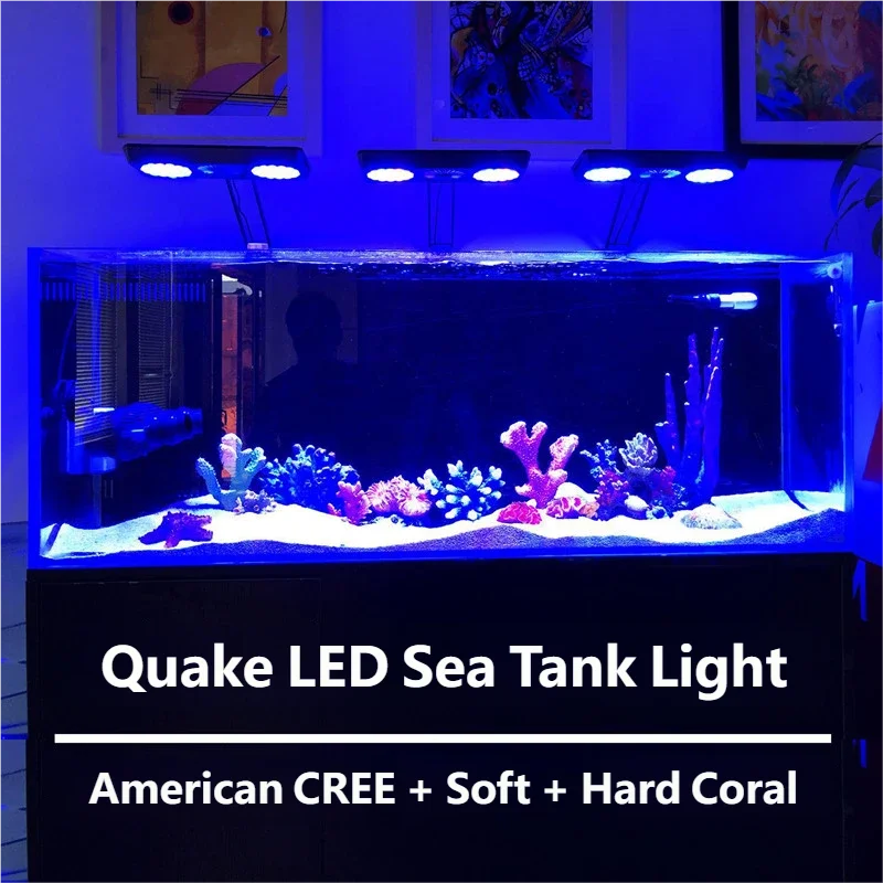 MICMOL THOR LED Aquarium Light, Full Spectrum Marine Aquarium Light, Saltwater Light, App-Controlled Coral Light