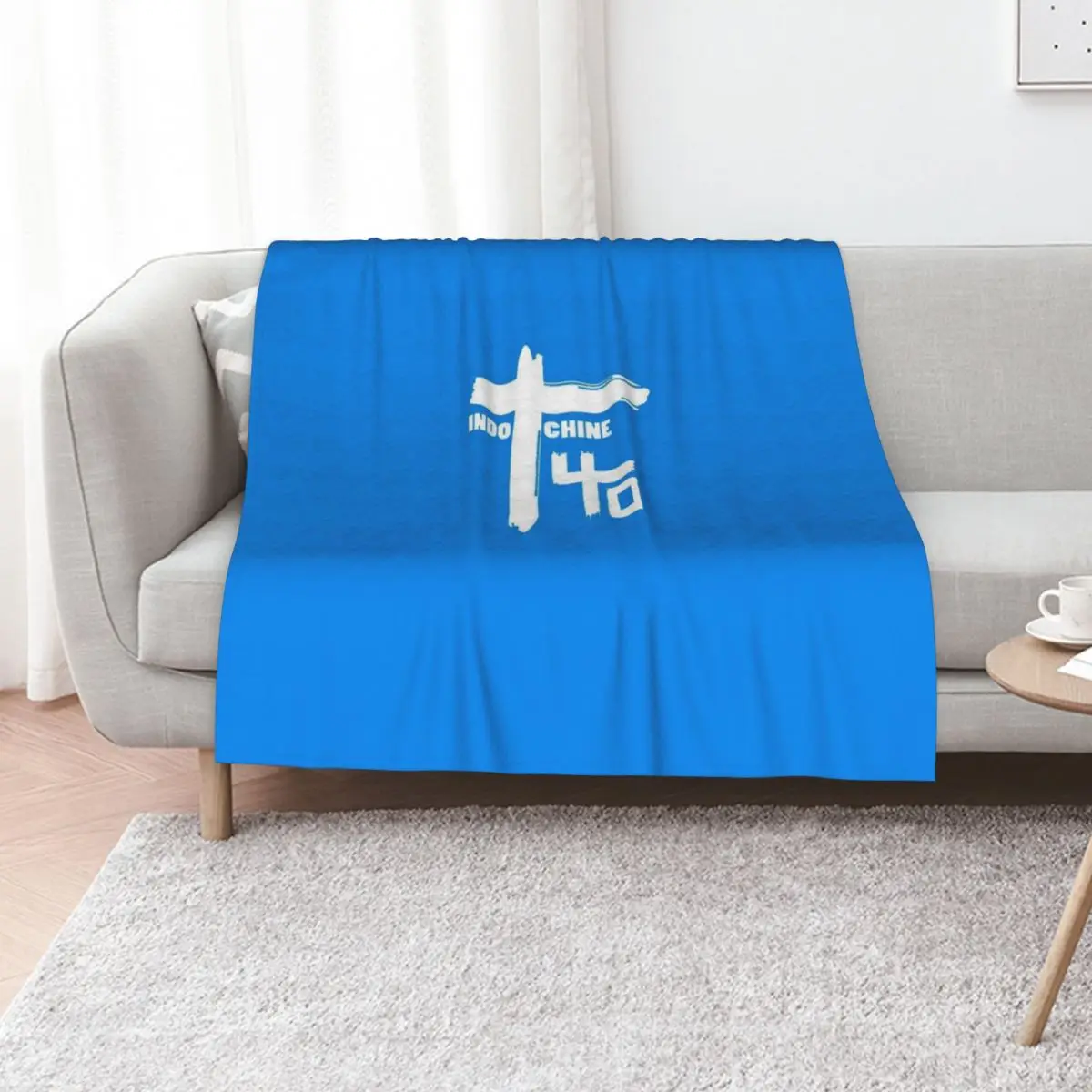 Best of Indochine band logo1 exselna Genres Rock, ?new wave Essential T-Shirt Throw Blanket Polar Luxury Bed covers Blankets