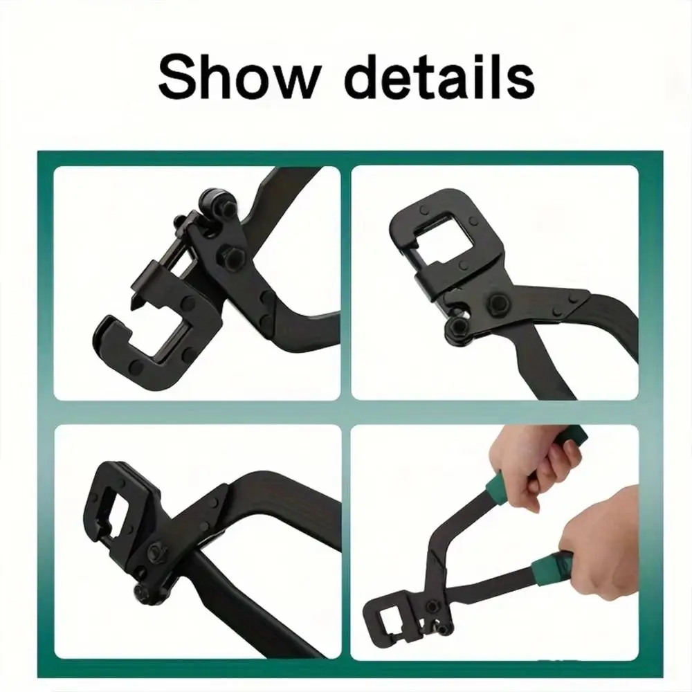 سبائك الصلب عارضة كماشة المهنية عارضة المشبك برشام خالية كماشة توفير العمالة واحدة اليد اللكم كماشة السقف