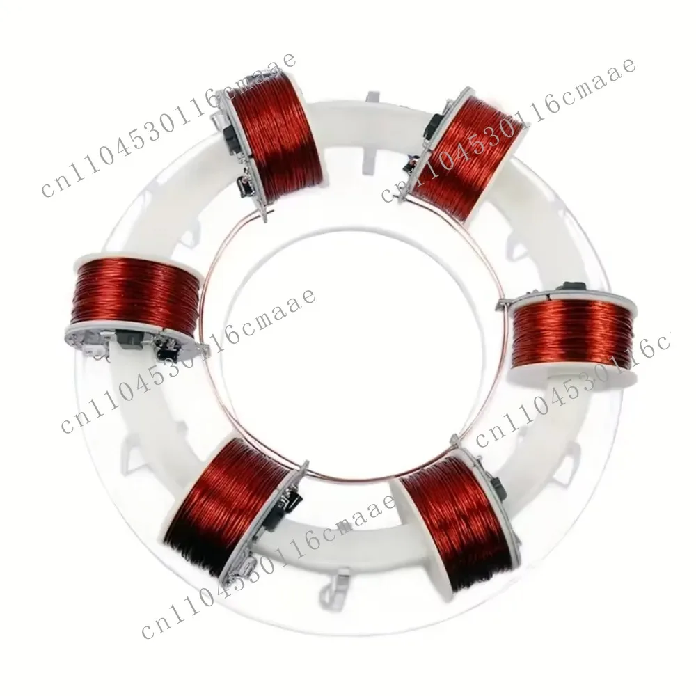 Acrylic Ring Cyclotron Accelerator Demonstration Device, 20-30 RPM, Science Experiment Kit, Educational Toy Model Set,