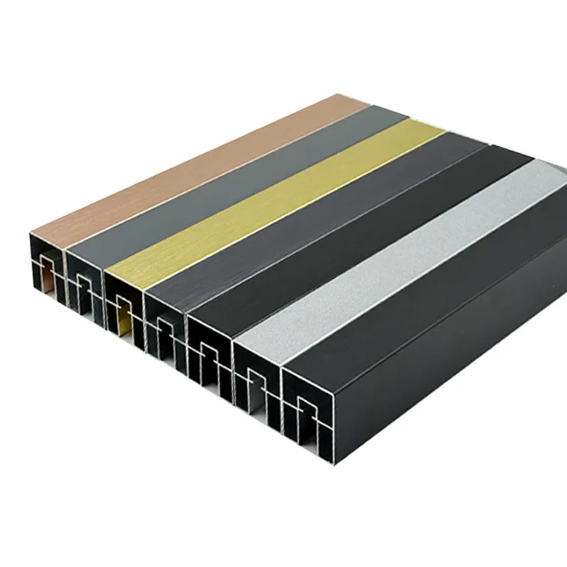 Customization Custom Surface Treatments Aluminum Extrusion Sliding Door and Window Frame Profiles Aluminum Profile Extrusion