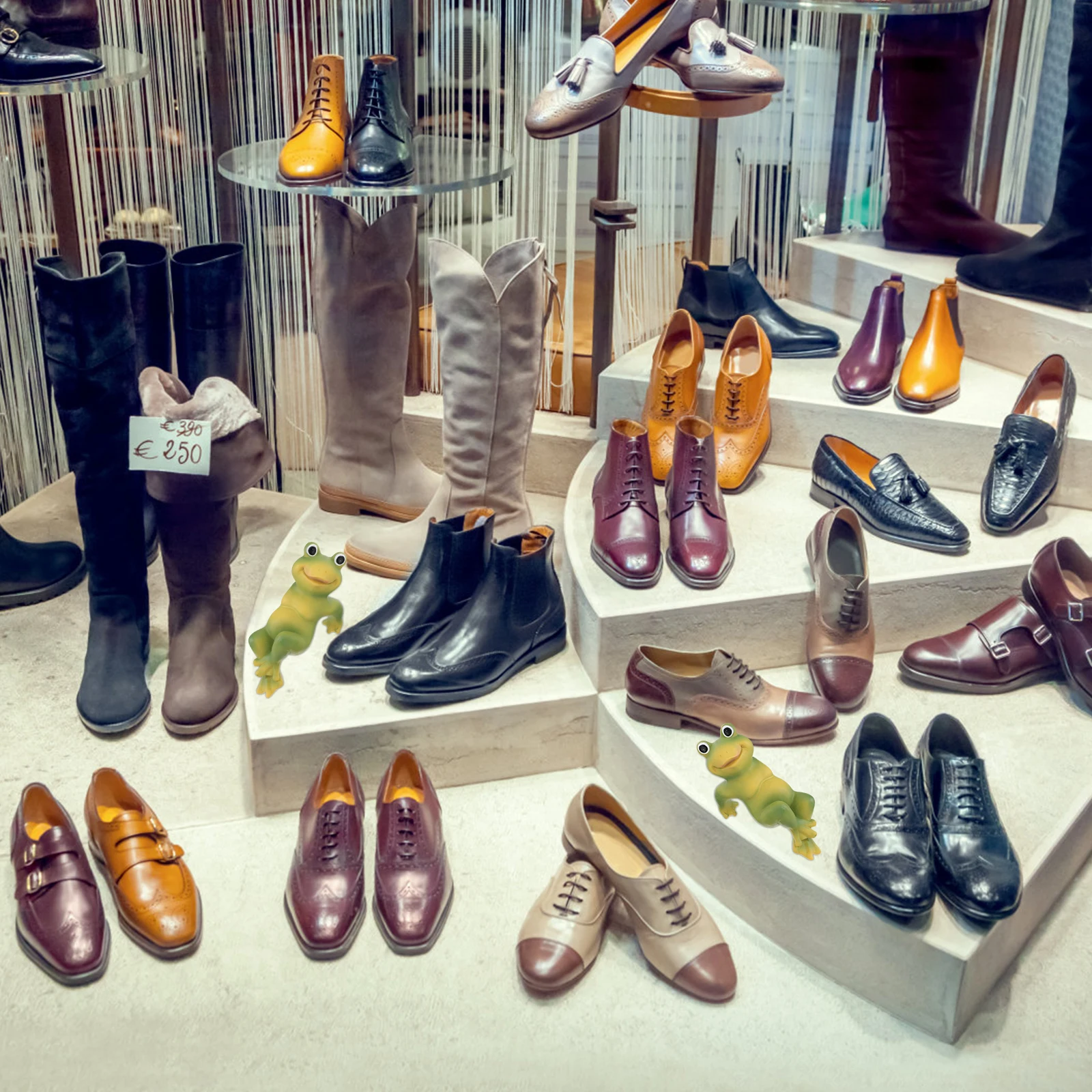 

1Pcs Lovely Frog-Shaped Garden Resin Statue Durable Vivid Color Yard Adornment Craft -Shaped Garden Decor