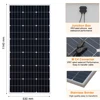 1500W 태양 전지 패널 충전기 150W 300W 450W 태양 전지 태양 전지 태양 전지 배터리 발전소용 태양 광 충전 가정용 RV 캠핑 해양 옥상 오프 그리드 애플리케이션 3