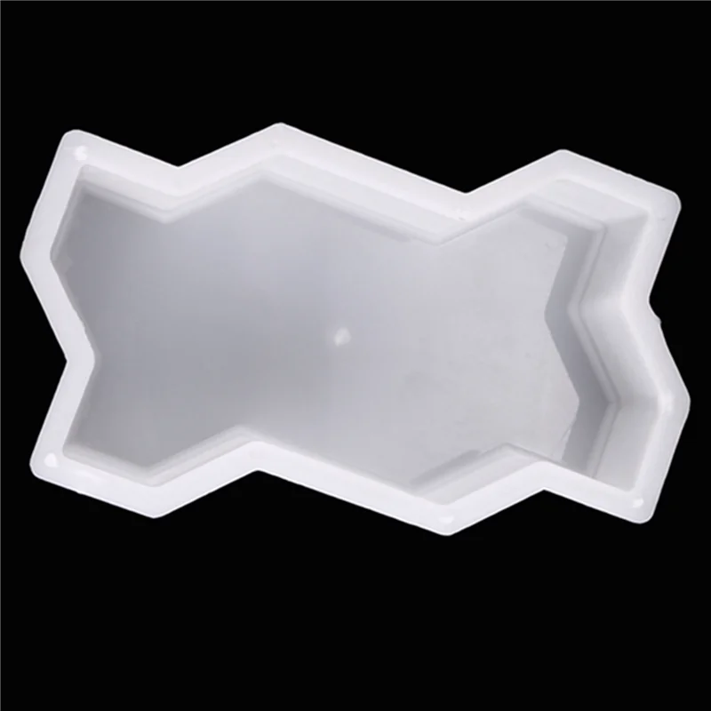 

ABRW-5X Three Waveform Garden Path Plastic Concrete Paving Brick Mold DIY Walkway Cement Brick Mold