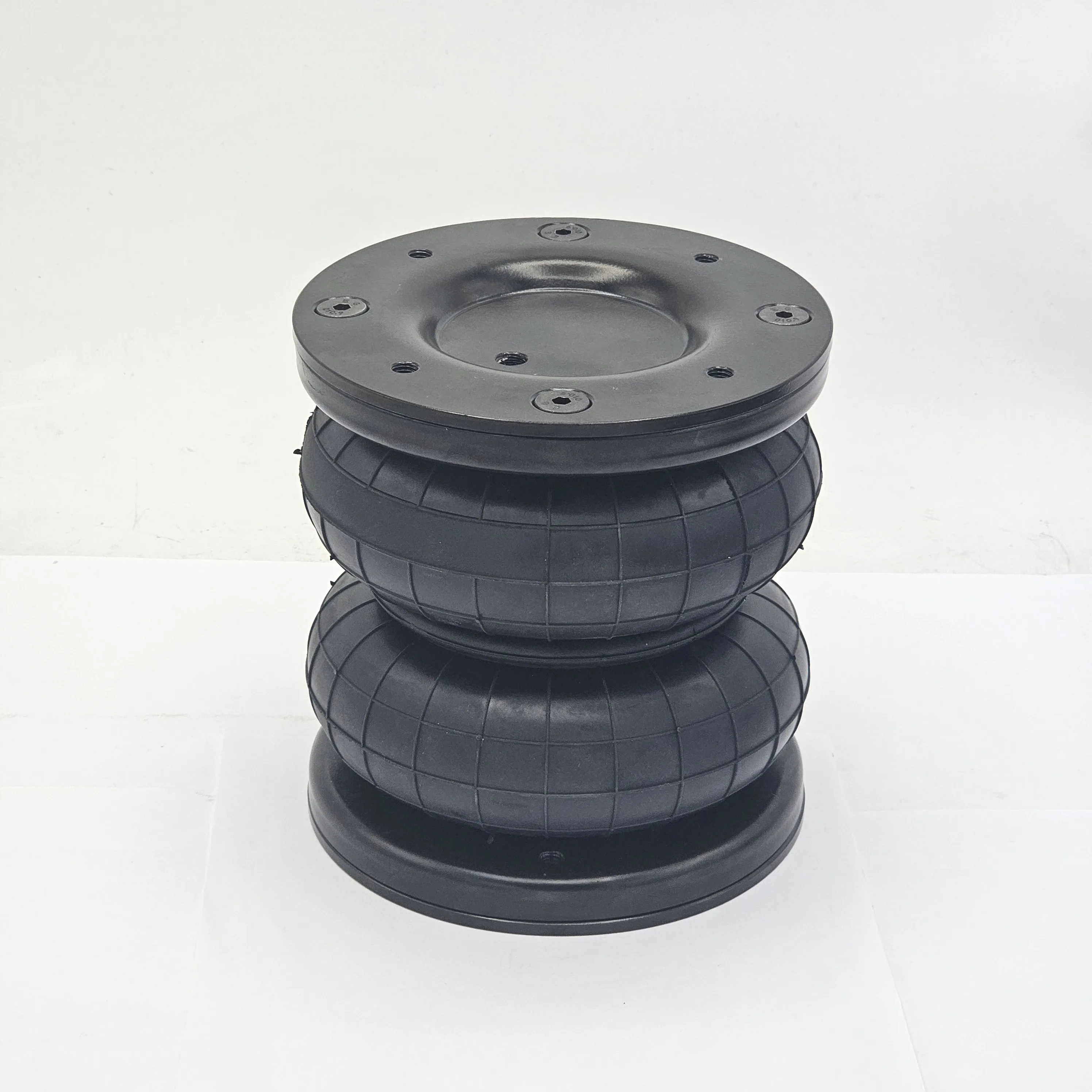

2B170 Complete Double Convoluted Rubber Air Ride Bag New Bellow Spring Shock Absorber Lift Air Suspension Kit for Trailers