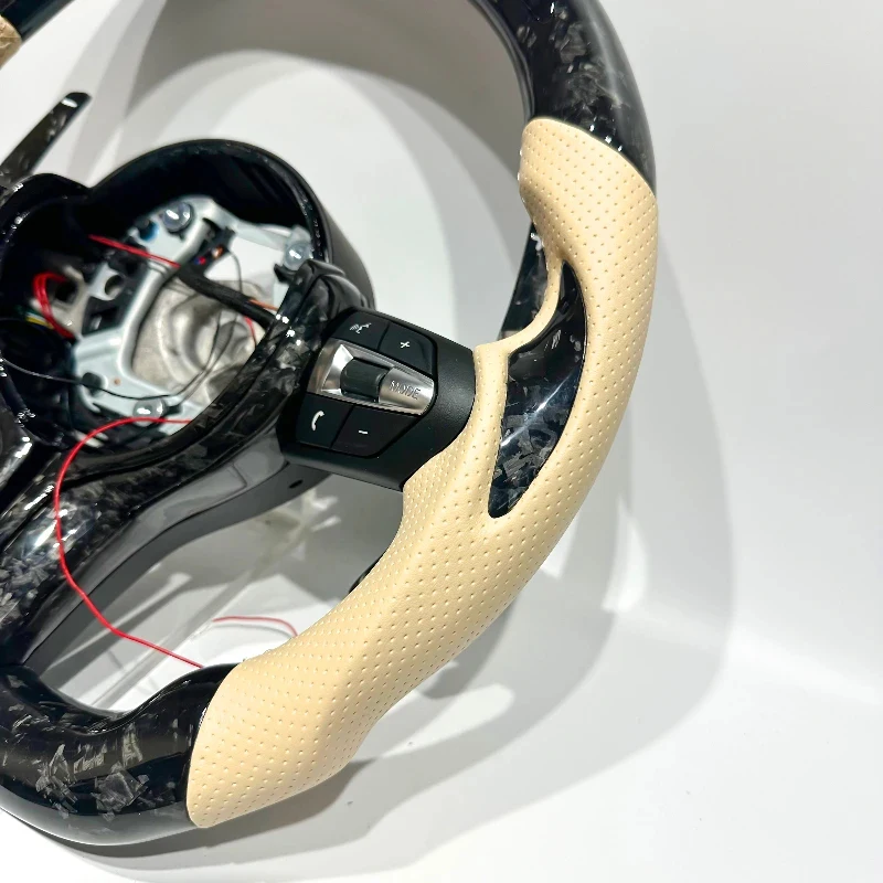 

Suitable High-Spec Custom Carbon Fiber Steering Wheel 1 2 3 4 5 Series F10 F20 F22 F46 F84 F11 F04 - Performance Aut