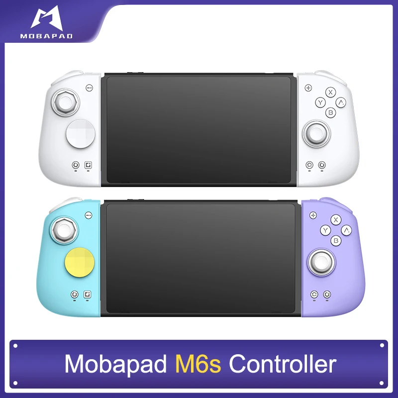 

Mobapad M6s For Nintendo Switch Controller Pro Adjustable Joystick Hall Effect Controller Hd Vibration/6-Axis Gyro JoyPad