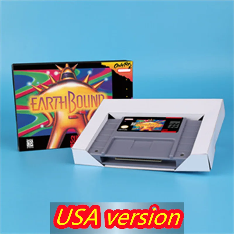 for Earthbound  (Battery Save)  16bit game card for USA NTSC version SNES video game console