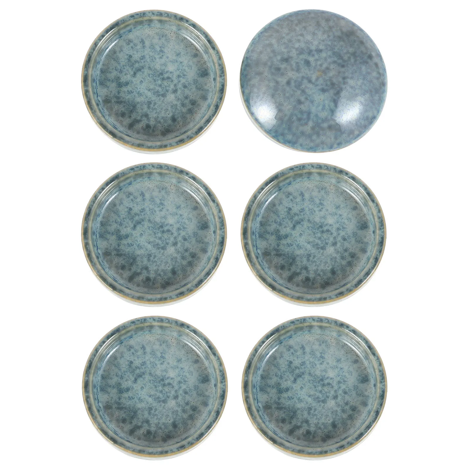 

Vintage Ceramic Watercolor Palette Colorful Glaze Delicate Pattern Durable Smooth Surface Lid Design Easy Storage Transport