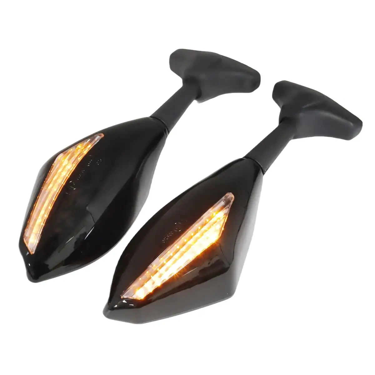 Rearview Mirrors With Turn Signals LED For Suzuki Katana 600/750 GSX600/750F 1998-2007 1999 2000 2001 2002 2003 2004 2005