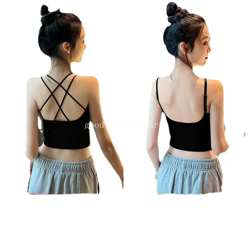 

Underwear That Makes Your Back More Beautiful Bra Integrated Basic Small Sling Vest Women's Tube Top