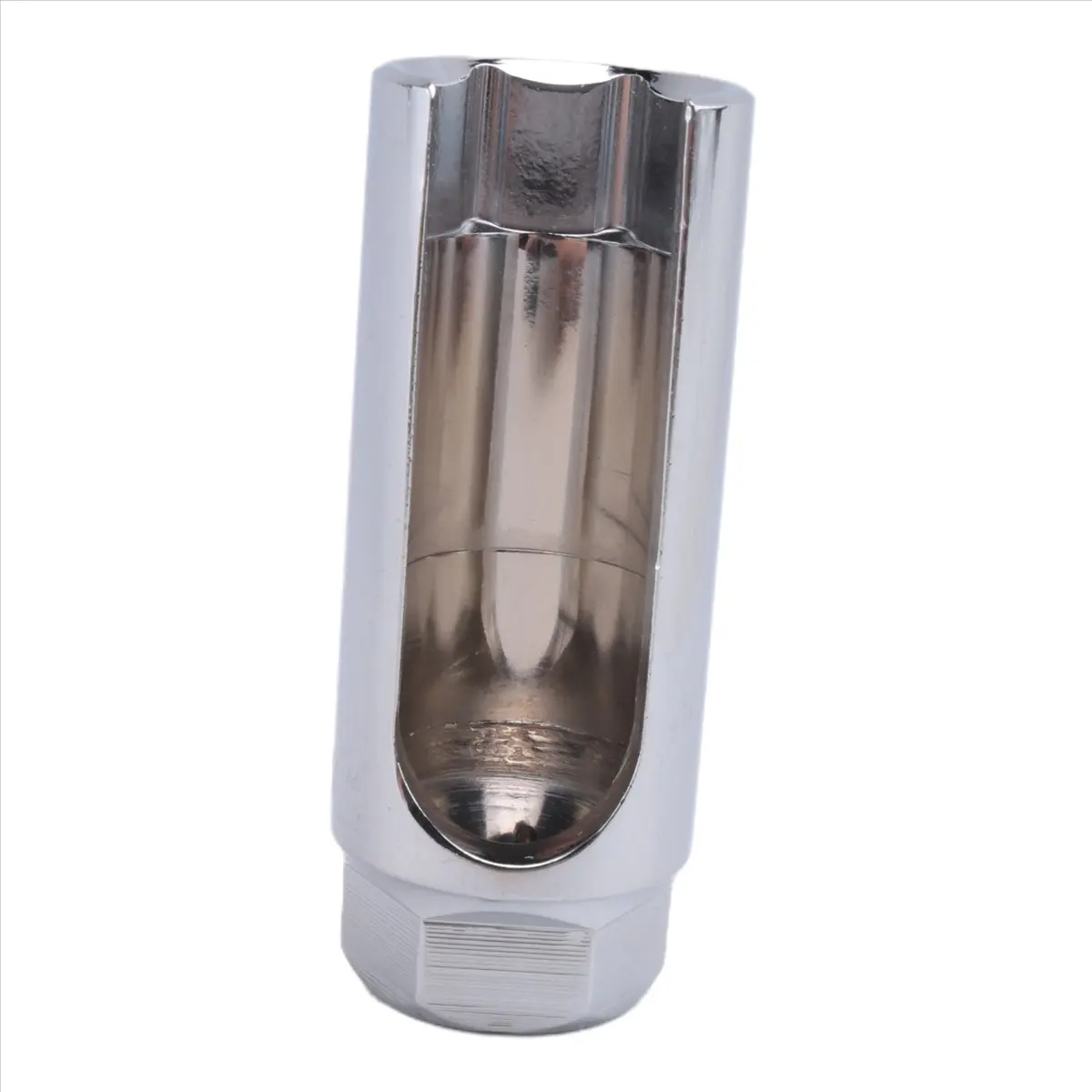 ABNQ 22Mm 3/8 Inch Drive Oxygen Sensor Removal Socket Wrench Tool + Hole Window Wire Car Repair Tools Silver