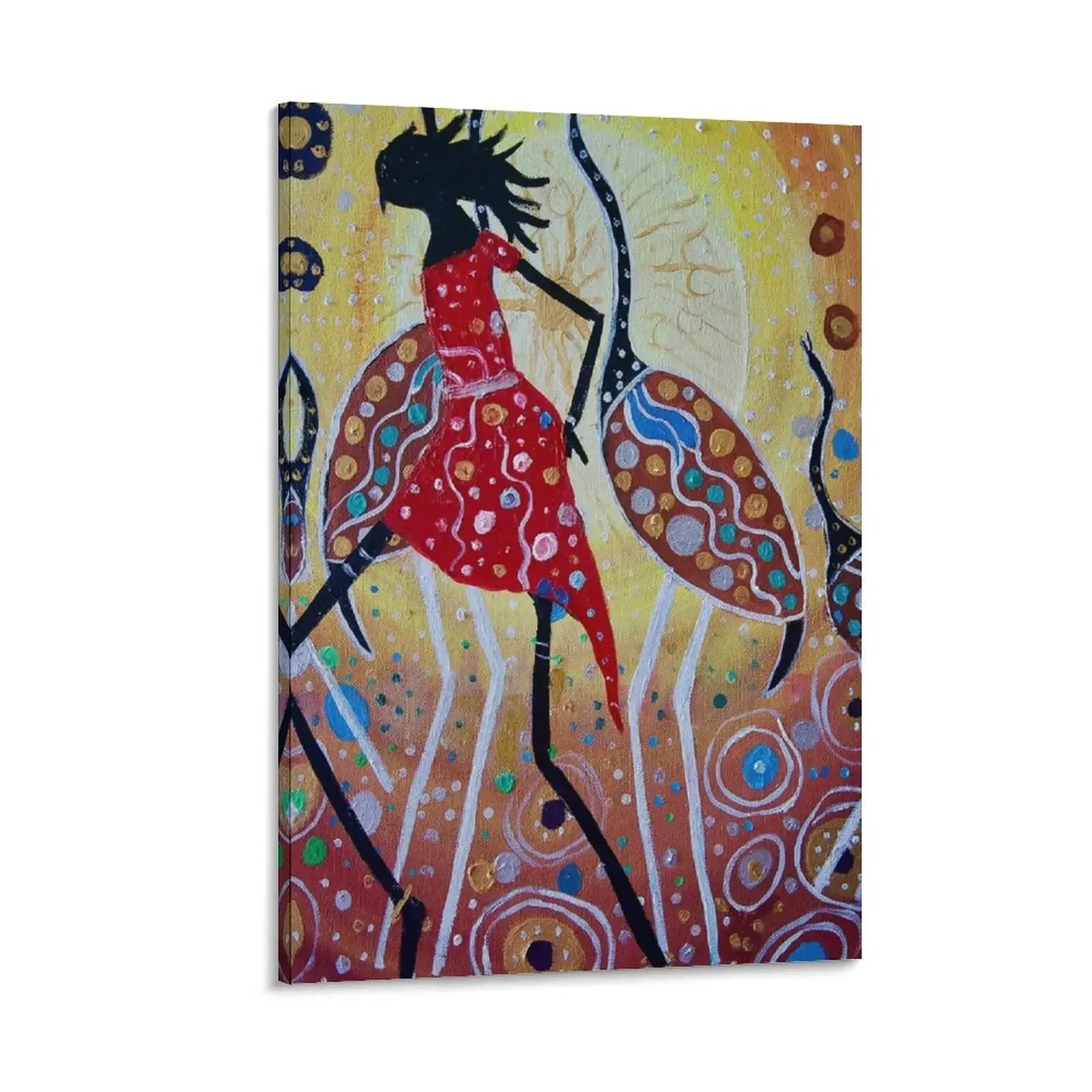 

DANCE OF THE BROLGAS Canvas Painting house decorations fashion wall paintings bedroom decoration Decoration home