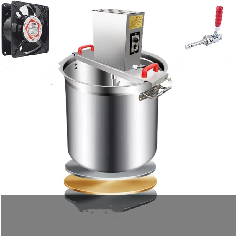 220V Full-automatic Small Chafing Dish Bottom Material Frying Machine Spicy Hot Pot String Boiling Machine