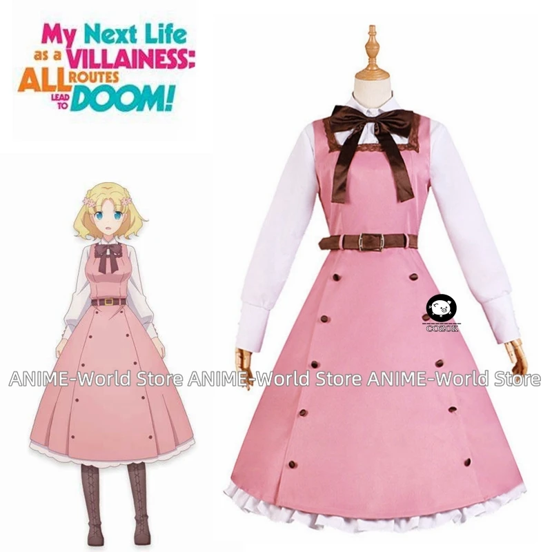 

My Next Life as a Villainess: All Routes Lead to Doom! Maria Campbell Dress Uniform Outfit Anime Cosplay Costumes