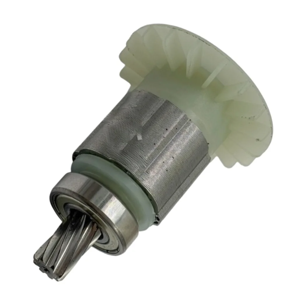Brushless 36V Chainsaw Rotor with 8 Tooth Design Copper Windings Dual Bearings 25mm Shaft 55mm Length for Cordless Saw