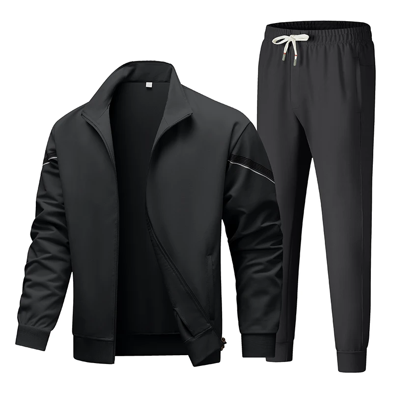 Men's Tracksuit Spring/autumn Man Two-piece Set Sweat Suit Overalls Korean Style Leisure Suit Plus Size Hoodies+Harem Pants