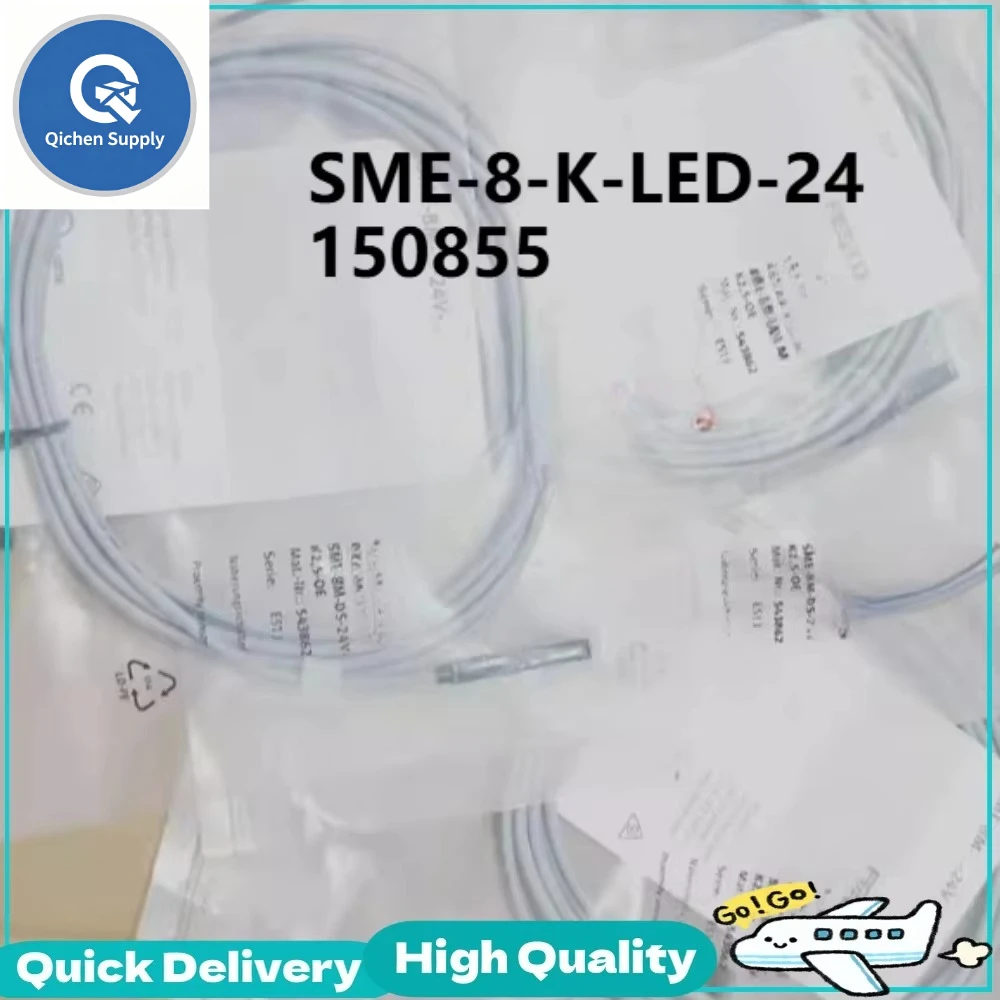 Magnetic Reed Proximity Switch SME-8-K Series 161756 175404 150855 152820 T-slot Pneumatic Cylinder Sensor With LED Indicator
