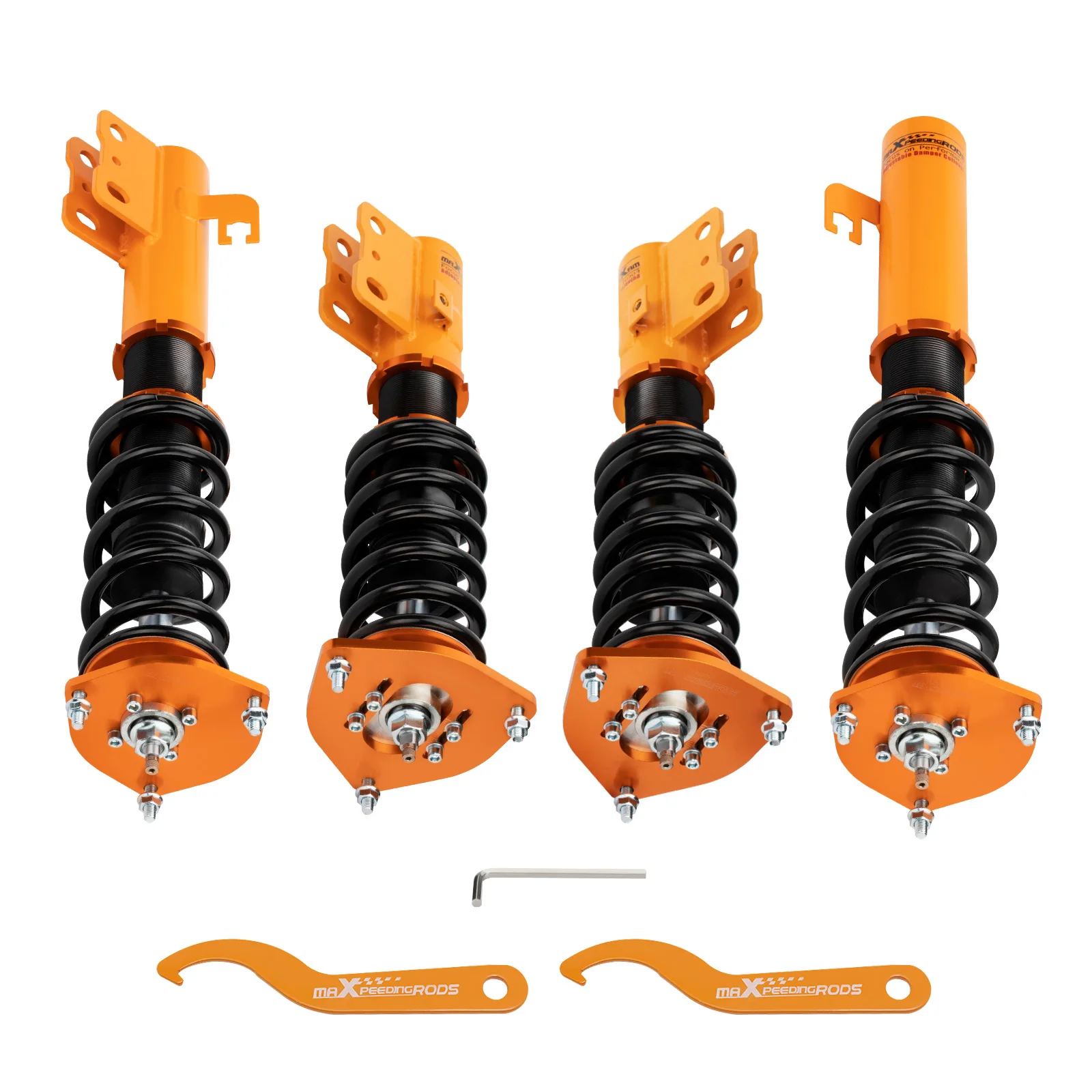 MaXpeedingrods Adjustable Lowering Coilovers Kit For Subaru Forester SF 1998-2002 Shock Absorber Suspension