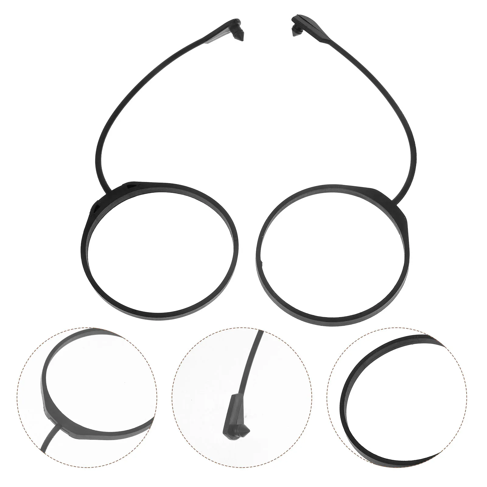 

2pcs Fuel Tank Replacement Rubber Car Gas Cap Tether Auto Fuel Cap Rope Sealing Gas Oil Rope Durable Easy Install