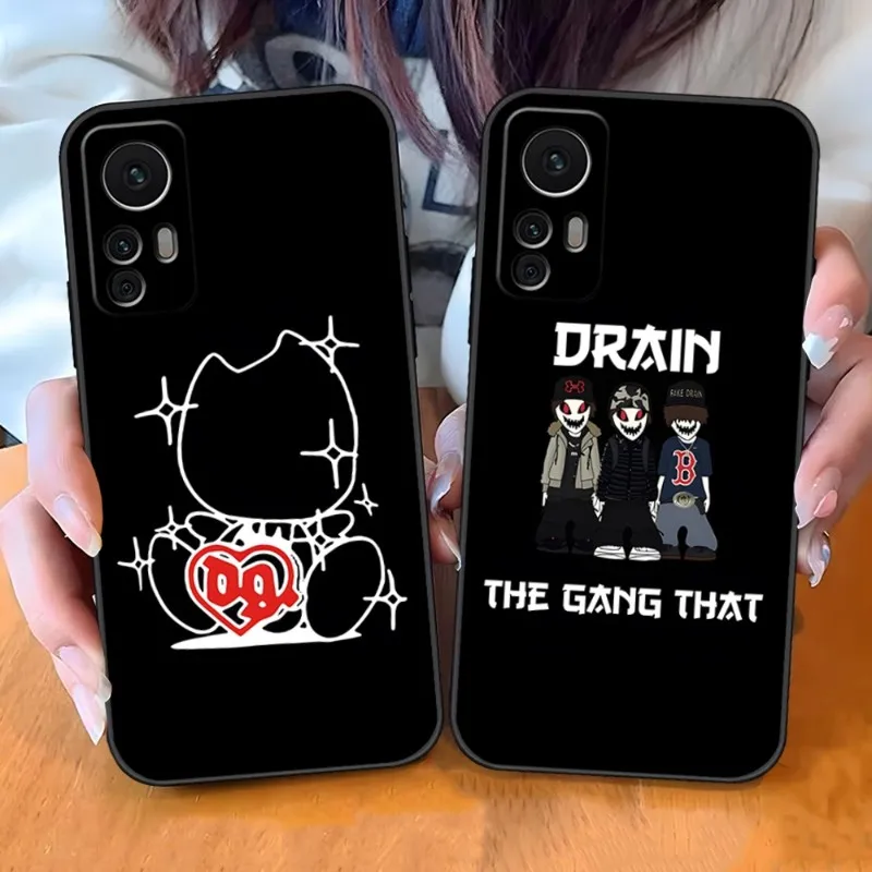 Drain Gang Phone Case For Redmi 9 10 9T 9A 8 Note 12 11 10S 9S 11S Pro Plus POCO X5 Pro X3 Nfc Luxury Back Cover